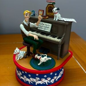 ENESCO 101 DALMATIANS WIND UP ANIMATED COLLECTIBLE